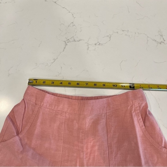 Band of the free Pink Linen Blend High Waist Wide Leg Pants Small - Picture 4 of 10